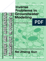 Sun, Ne-Zheng - 1999 - Inverse Problems in Groundwater Modeling