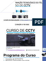 Curso de CCTV 18 EDIÇÂO V8 Presencial