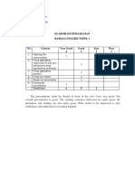 Elaborasi Pemahaman Topik 1 - Bahasa Inggris - Eri Susanti