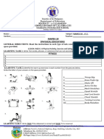 Quarter 2 Task Sheet Mapeh 10 Week 5 6