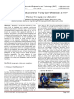 FEA - Stress Analysis of Mechanisms For Trolley-Cum-Wheelchair - Medical