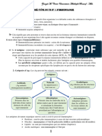 Corrigé Type TD N°1 Dimmunologie 2021