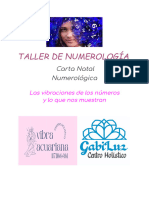 Taller Carta Natal Numerologica