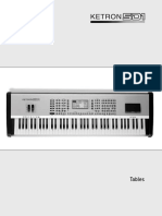 SD1 Sound Table