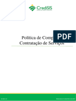 Politica de Compras - CREDISIS - v1