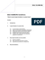 Guideline For Avoid of Lump Formation