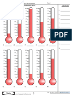 Temperature Worksheet