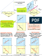 Projection of Straight Lines II