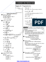 SSC Ev H. Mathematics 8th Chapter Note