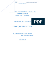 Trabajo Integrador-Sistema de Salud