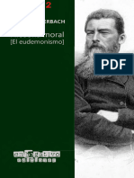 FEUERBACH, LUDWIG - Filosofía Moral (El Eudemonismo) (OCR) (Por Ganz1912)