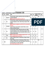 2024 Maths Program of Assessment Grade 6