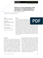 Evolutionary Applications - 2010 - Muller - The Origin and Evolution of A Recent Agricultural Weed Population Genetic Sunflower