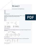 Chem 210 PSU Exam 3