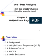 Chapter 3 Multiple Linear Regression