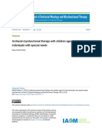 Orofacial Myofunctional Therapy With Children Ages 0-4