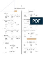 Ejercicios de Matematica