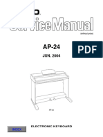 Casio AP 24 Service Manual