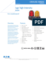 Cooper MEDC LD15DMDCYWBDR Sinalizador de Advertencia Ficha Tecnica Catalogo Datasheet