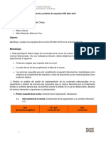 Actividad Aprendizaje - Identificación y Analisis Requisitos ISO 9001.2015