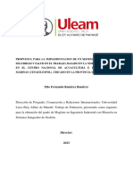 Propuesta para La Implementacion de Un Sistema de Gestión de Un Sistema de Seguridad en Acuicucltura