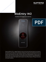 BioEntry W2 Reader Datasheet