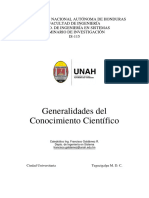 Lectura-Tarea-01-INDIVIDUAL-IS115, Generalidades Del Conocimiento Científico