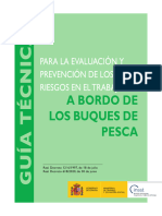 Guía Técnica para La Evaluación y Prevenicón de Los Riesgos en El Trabajo A Bordo de Los Buques de Pesca - Año - 2023