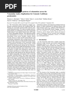 Bermudez Et Al 2010 Exhumation Venezuelan Andes, Tectonics