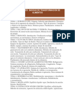 Operaciones Basicas de Transformacion de Alimentos