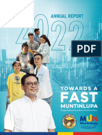 Muntinlupa City 2022 Annual Report Magazine - Towards A FAST Muntinlupa