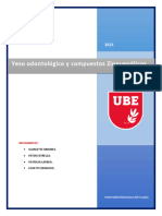 Yeso Odontológico y Compuestos Zinquenólicos. Grupo 4