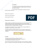 Diferentes Tipos de Potencia Electrica