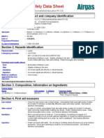 Material Safety Data Sheet: Section 1. Chemical Product and Company Identification