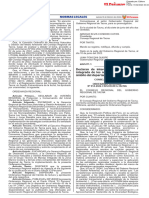 Declaran de Interés Regional La Gestión Integrada de Los Recursos Naturales en El Ámbito Del Departamento de Tacna