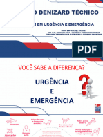 1 - Urgência e Emergência - Prof Rachel