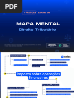 Direito Tributário L Mapa Mental 39° Exame Da OAB