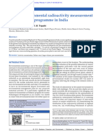 Marine Environmental Radioactivity Measurement Programme in India