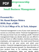 Fin - MGT of SSI