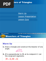 5-2bisectors of Triangles