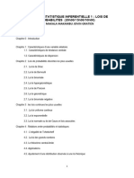 Cours de Statistique Inferentielle 1 l2 LMD Statistique