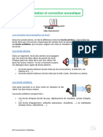 Isolation Et Correction Acoustique HTM 2