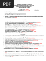 2do Parcial. 5to Año. Resuelto