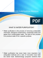 Steps of Water Purification Process