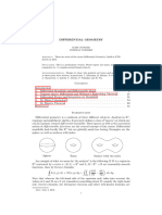 DiffGeomI - Notes Marc Burger