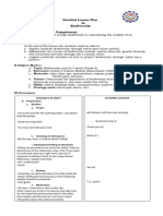 Detailed Lesson Plan - BIODIVERSITY For Upload