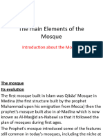 The Main Elements of The Mosque