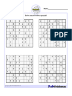 Sudoku Medium 1 v2