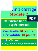 Devoir 1 2bacx Cor Modèle 2 G