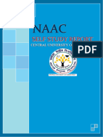 NAAC SELF STUDY REPORT of CUK